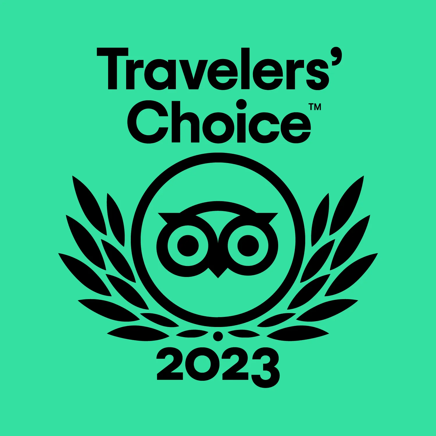 2023 Travelers’ Choice Award Winner!